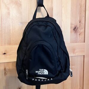 The North Face Black Backpack with Logo